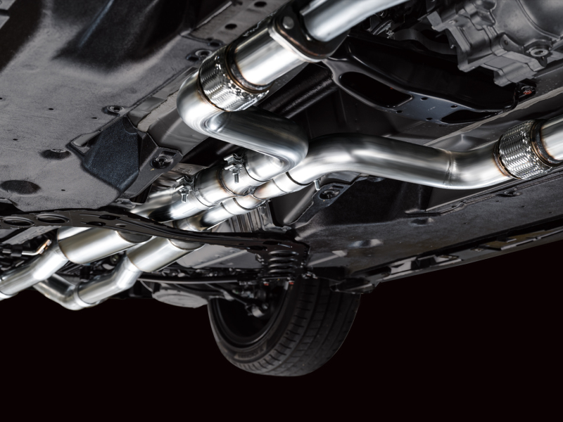 Nissan Z Performance Exhaust - AWE Tuning - Cat Back Track Edition - Chrome Silver - `23-`27